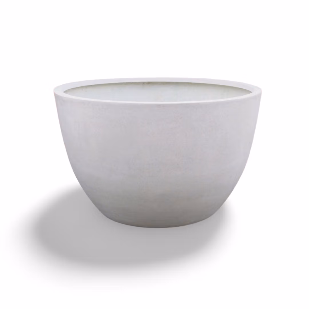 Giant Egg Planter: A Large Egg-Shaped White Planter For Plants