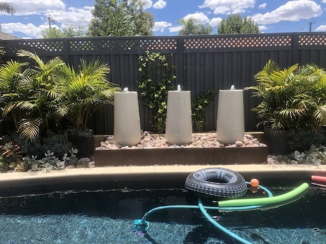 Tall Bell Polystone Resin Water Feature