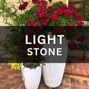 Light Stone Planters