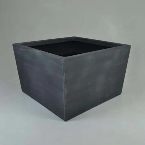 TOV Fibreglass Cube Planter: A sleek and modern cube-shaped planter made of fibreglass material
